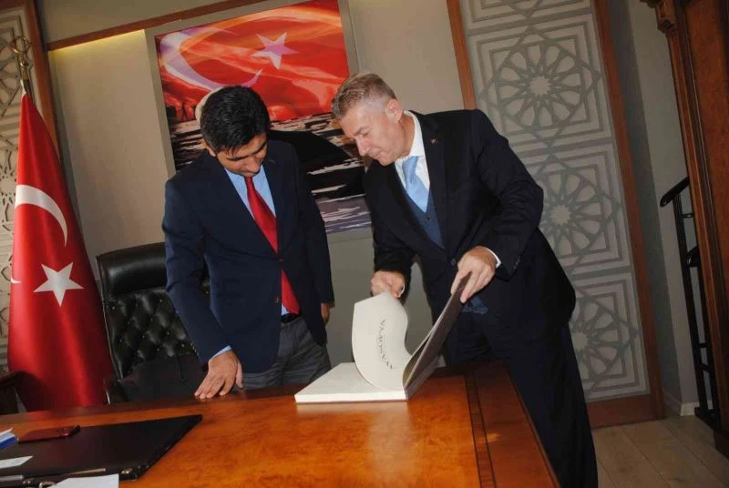 Basın İlan Kurumu’ndan Kaymakam Coşgun’a ziyaret
