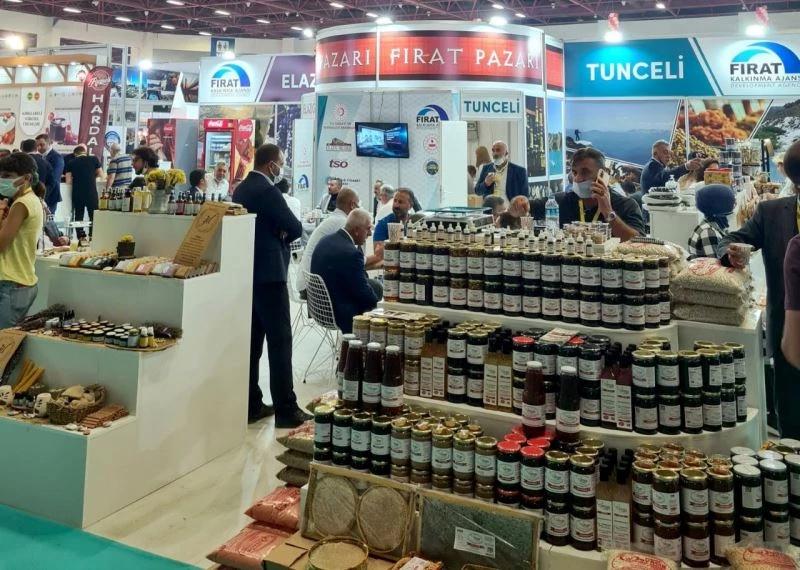 FKA, YÖREX Fuarında Fırat bölgesinin yöresel ürünlerini tanıttı
