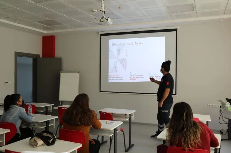 AYTO’da ilkyardım eğitimi düzenlendi
