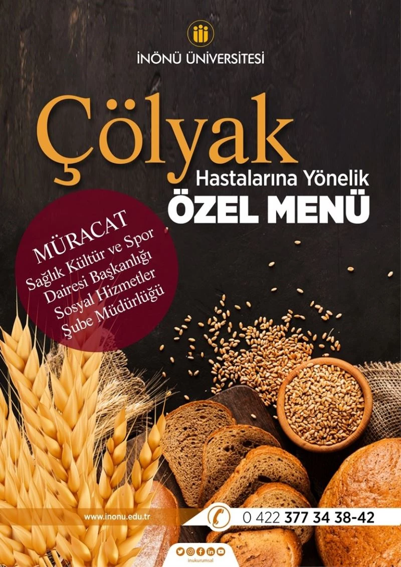 Çölyak hastası öğrencilere özel menü
