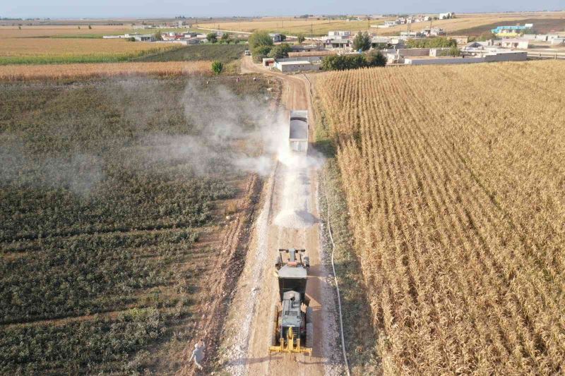 Akçakale kırsalında çalışmalar sürüyor
