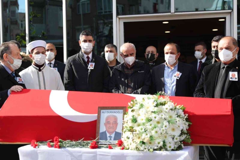 Kartal’ın eski Belediye Başkanı Ali Duranoğlu ebediyete uğurlandı
