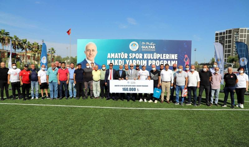 Akdeniz Belediyesinden amatör spor kulüplerine 160 bin TL yardım
