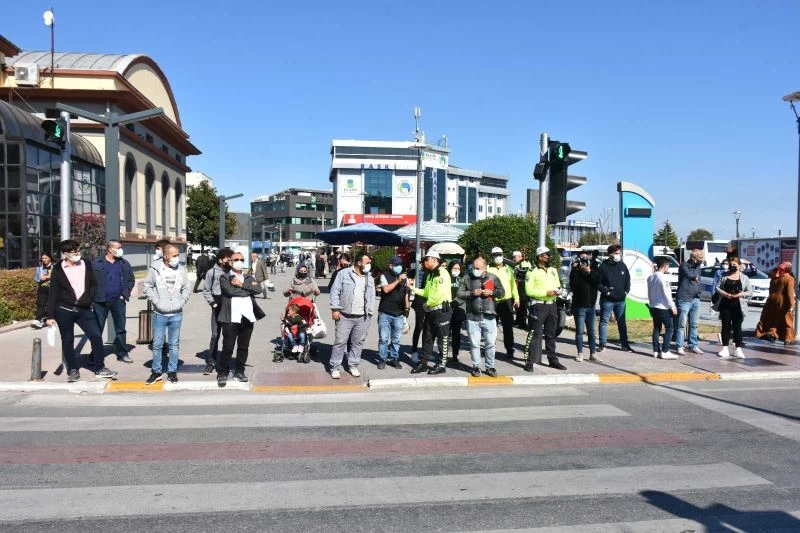 Yayalara denetim sıklaştırıldı

