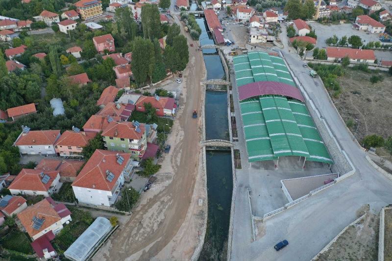 Gömbe’de kentsel tasarım çalışmaları başladı
