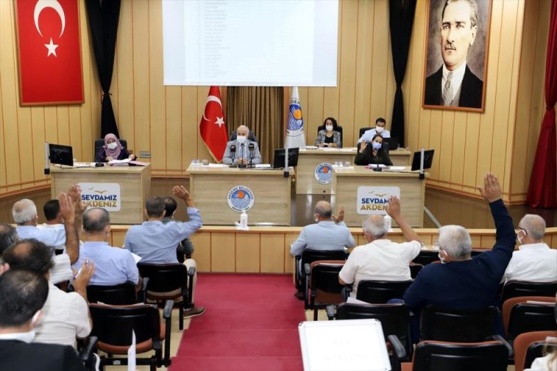 Akdeniz Belediyesi ekim ayı meclis toplantısı yapıldı