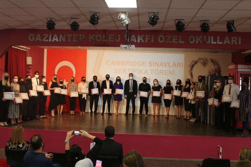 GKV’liler Cambridge Assessment English 2021 sertifikalarını aldı
