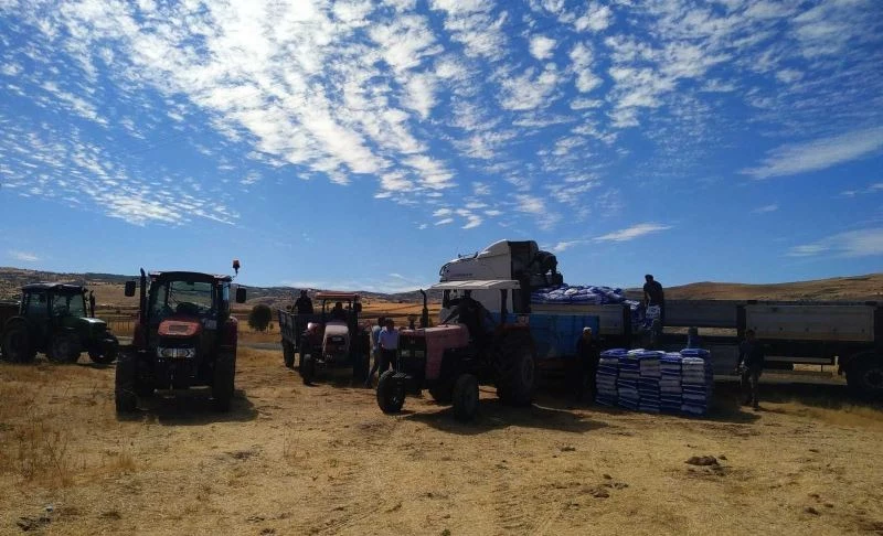 Tunceli’de bin 500 dekarlık alanda karma yem tohumluğu ekilecek
