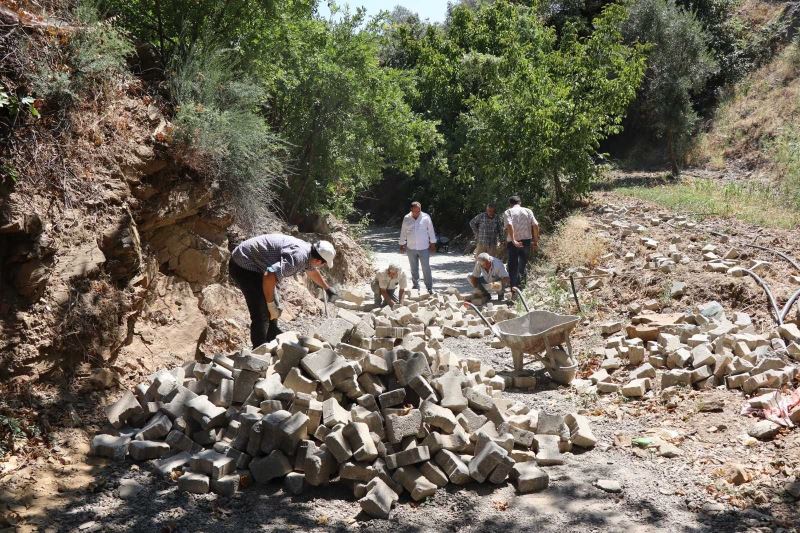 Nazilli’deki yol seferberliğine muhtarlardan tam not
