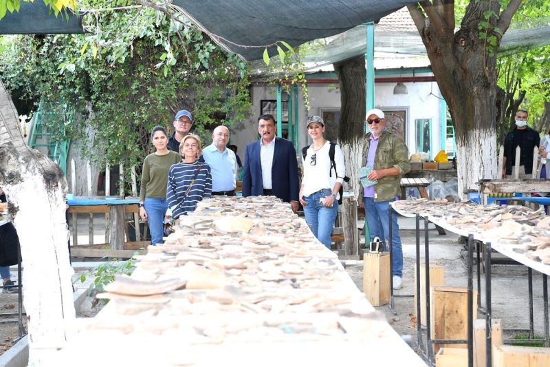 Arslantepe ve müzeleri gezen Gazetecilerden Malatya’ya övgü
