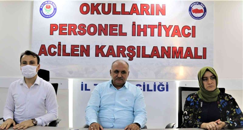 Eğitim Bir-Sen Antalya Şube Başkanı Miran’dan okullara personel çağrısı
