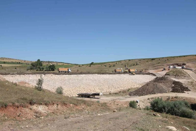 Yıldızeli Kaleköy Göleti Sivas’a can suyu olacak
