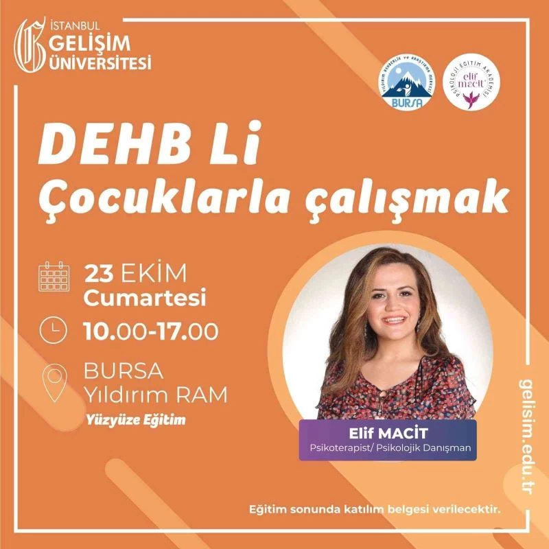 Çocukları oyun terapisi ile tedavi etmeyi öğretecekler
