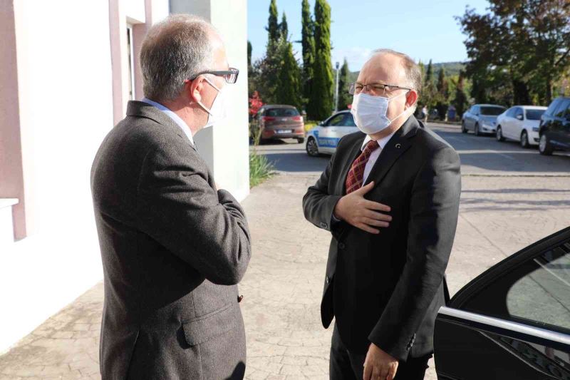 Zonguldak Valisi Tutulmaz, Rektör Uzun’u ziyaret etti
