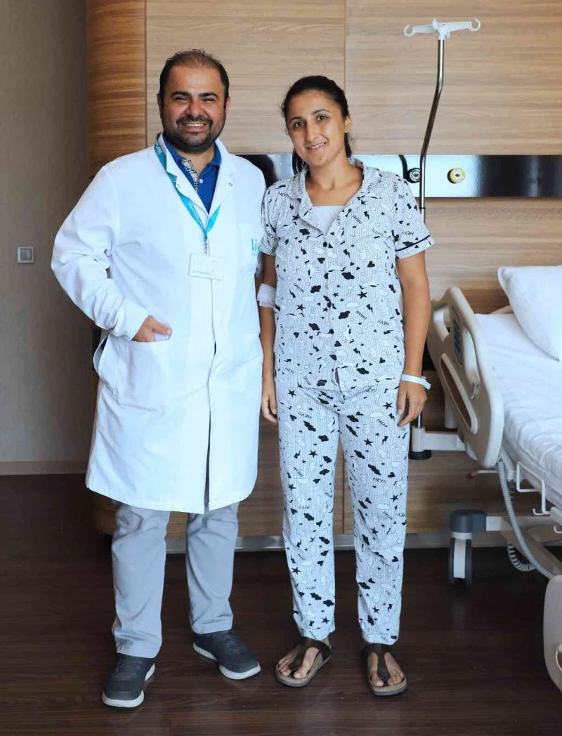 6 santimlik miyomdan kapalı ameliyatla kurtuldu
