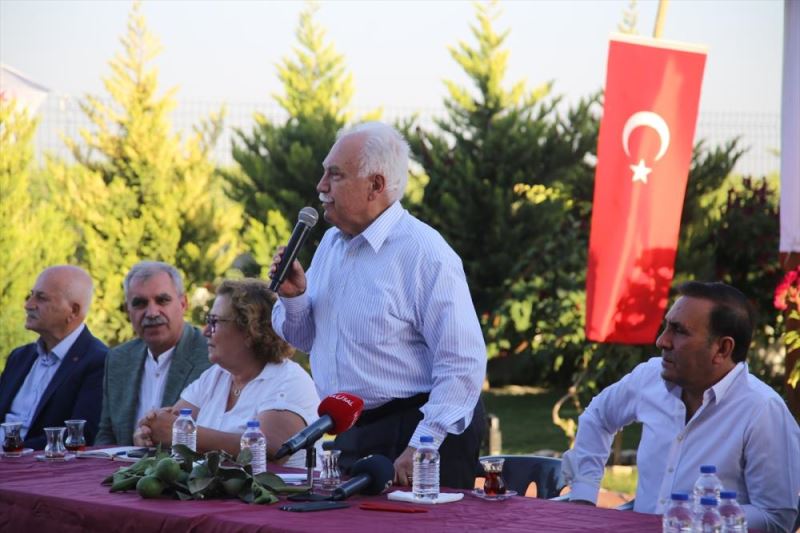 Vatan Partisi Genel Başkanı Perinçek, Adana