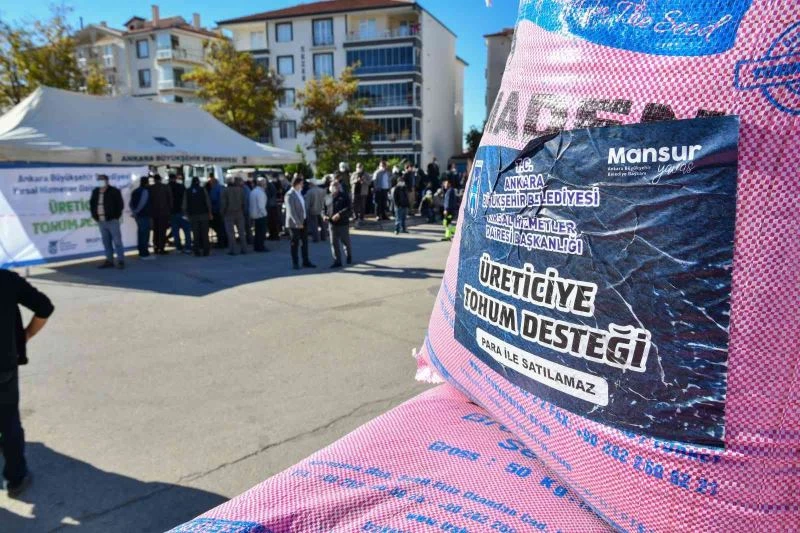 Ankara Büyükşehir belediyesinden kırsal kalkınmaya destek : 