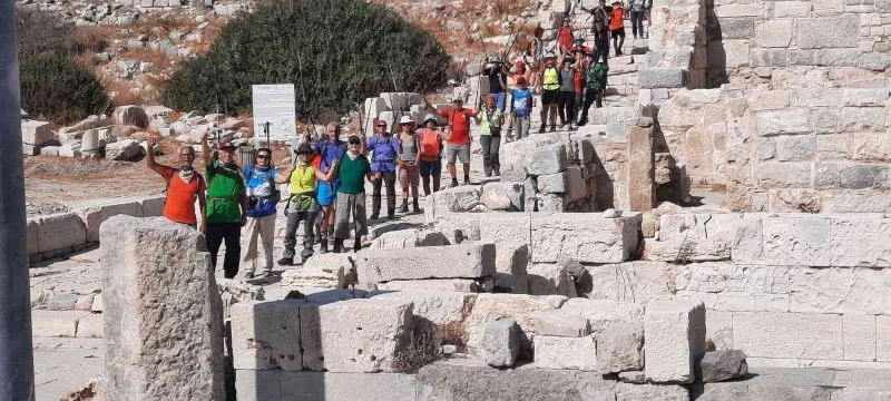 Dağcılık kulübü üyeleri Datça’da misafir edildi
