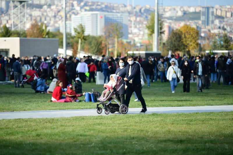 Başkent Millet Bahçesi’ne 4 günde 400 bin ziyaretçi
