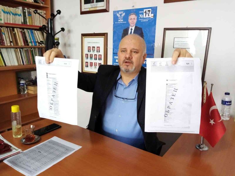 BAL-GÖÇ, Bulgaristan’da yapılacak seçimlerde Karadayı’ya destek istedi
