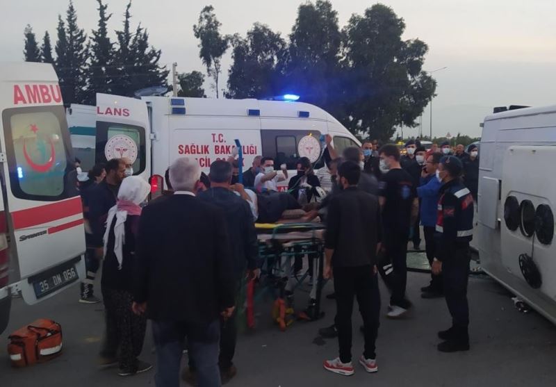 Menderes’teki kazada 42 yaralı taburcu edildi
