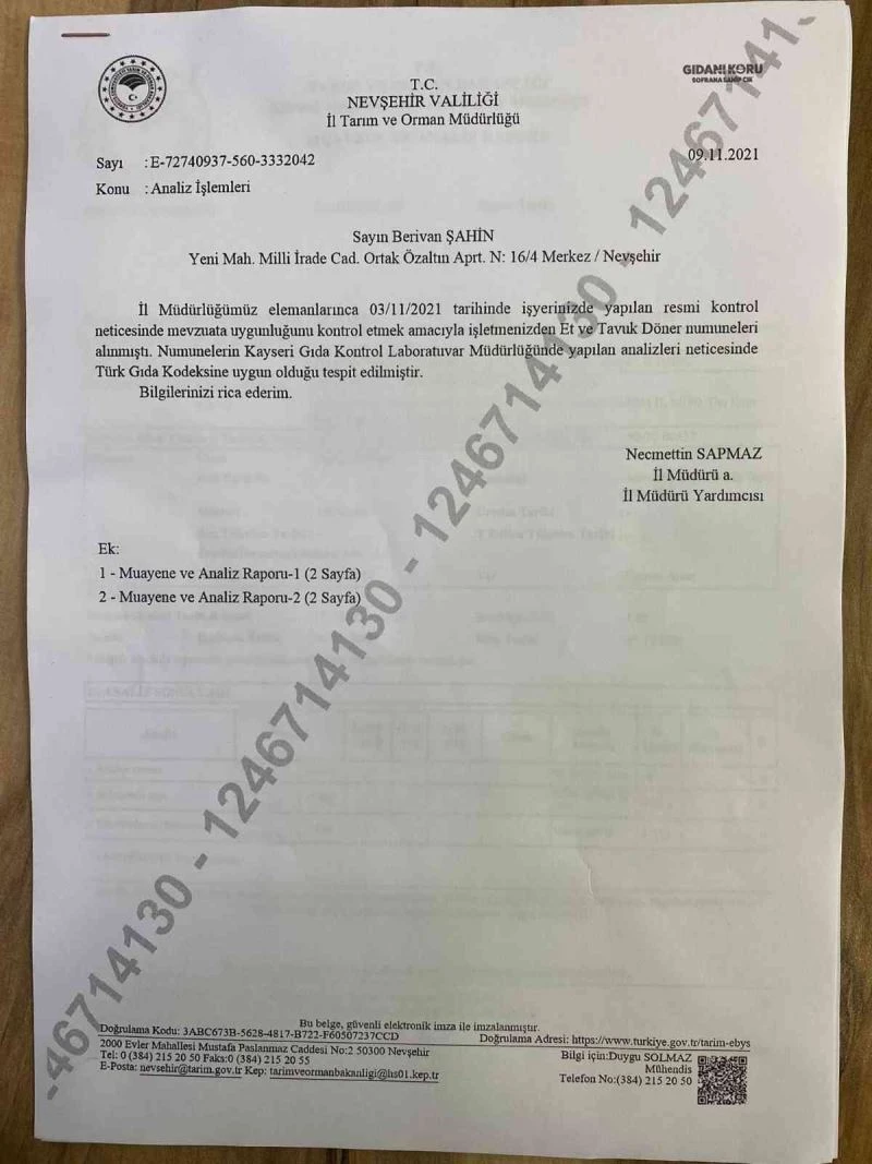 Nevşehir’de 4 öğrencinin yedikleri tavuk dönerden zehirlendiği iddiası
