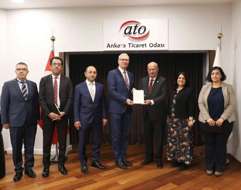 Letonya Büyükelçisi Vaivars’tan Ankaralı iş adamlarına iş birliği çağrısı
