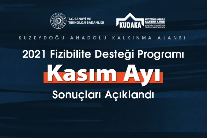 KUDAKA Fizibilite desteği programı sonuçları açıklandı
