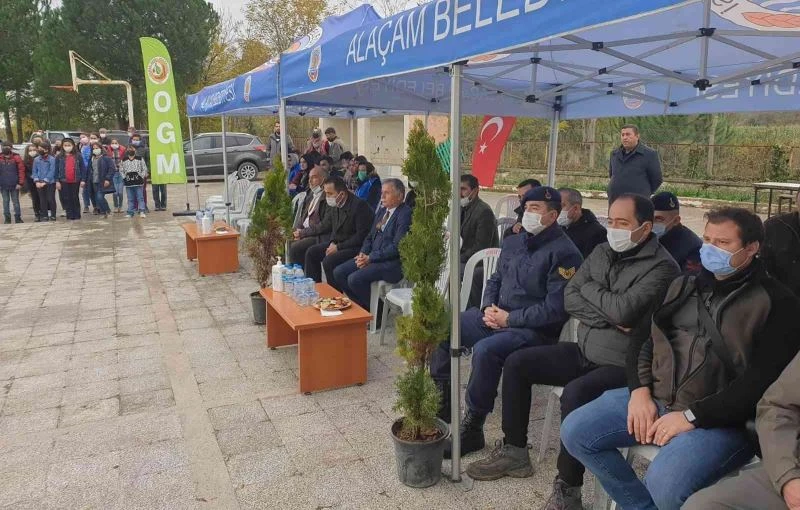 Alaçam’da “Milli Ağaçlandırma Günü”
