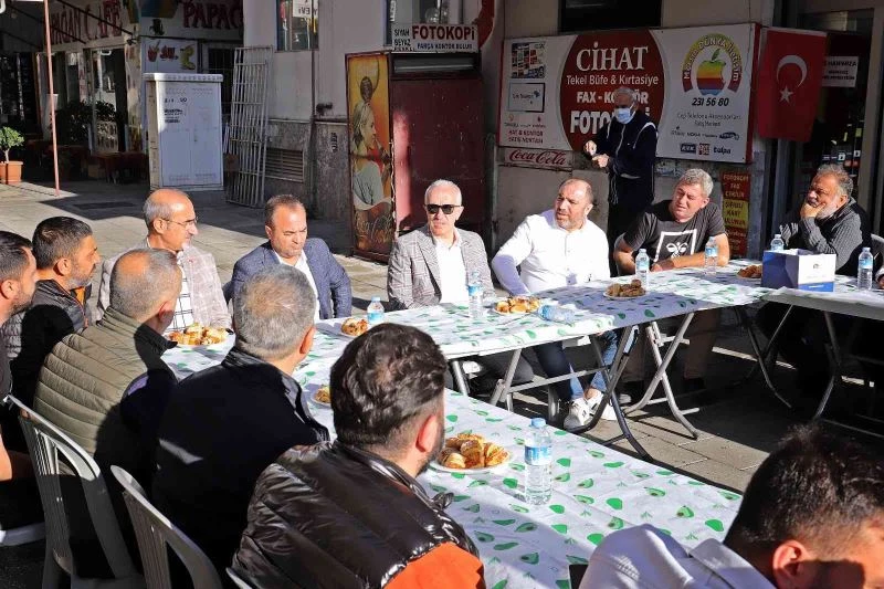 Gültak: “Esnafımız ekmeğini taştan çıkarıyor”
