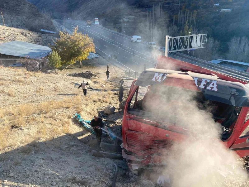 Kaçış rampası facianın önüne geçti
