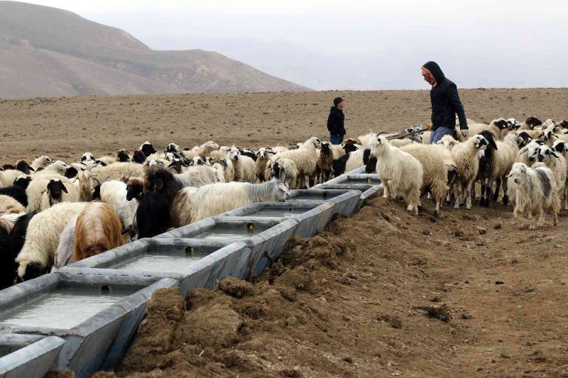 Van Büyükşehir Belediyesinden Başkaleli çiftçilere can suyu
