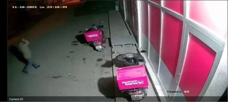 Yemetsepeti’nin motorunu 2 saniyede çaldı
