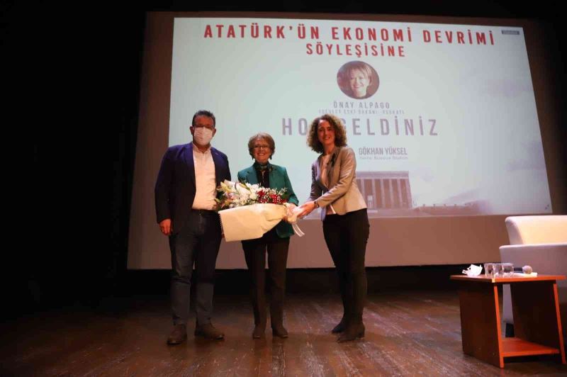 Eski devlet bakanı Önay Alpago, Atatürk’ün ekonomi devrimlerini anlattı
