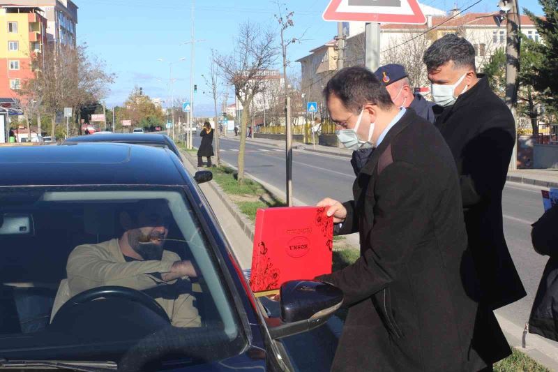 Kaymakamdan kemer takmayanlara ‘tatlı’ uyarı
