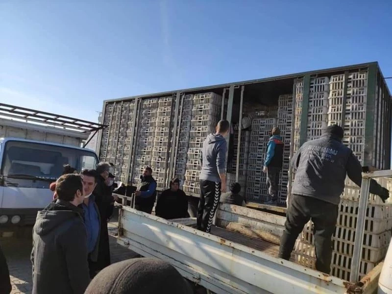 İpsala’da 43 kadın girişimciye 4 bin 515 tavuk verildi
