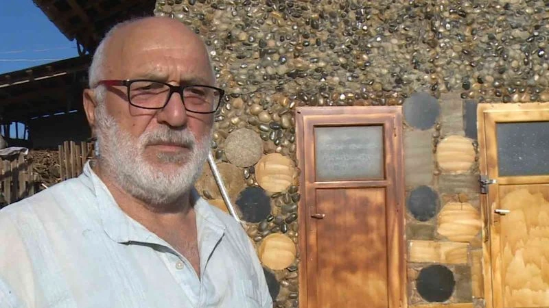 Evinin dış cephe mantolaması için 8 bin lira istenince mantolamayı kendi yöntemiyle yaptı
