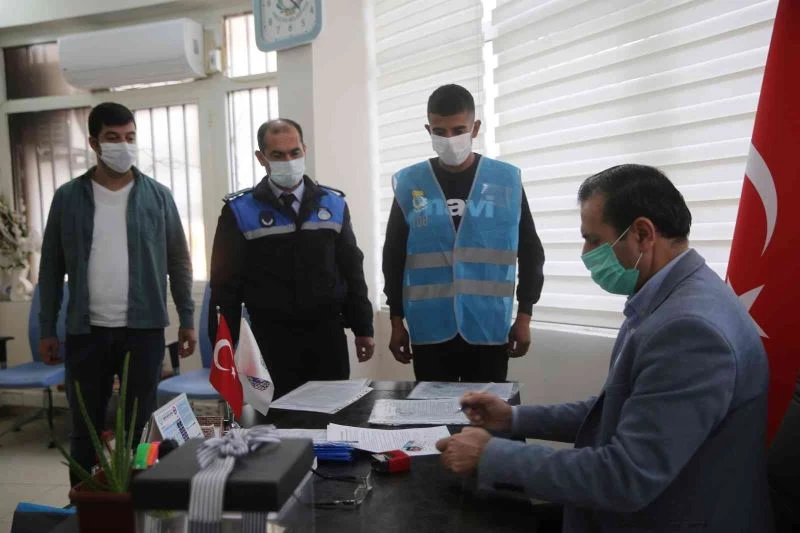 Haliliye’de hurda ve atık toplayıcıları kayıt altına alındı
