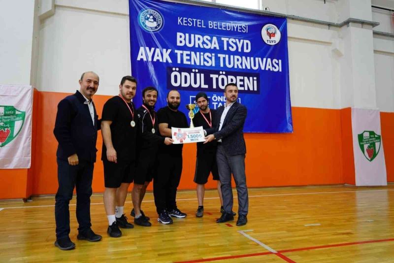 Kestel Belediyesi TSYD Ayak Tenisi Kupası’nda şampiyon belli oldu

