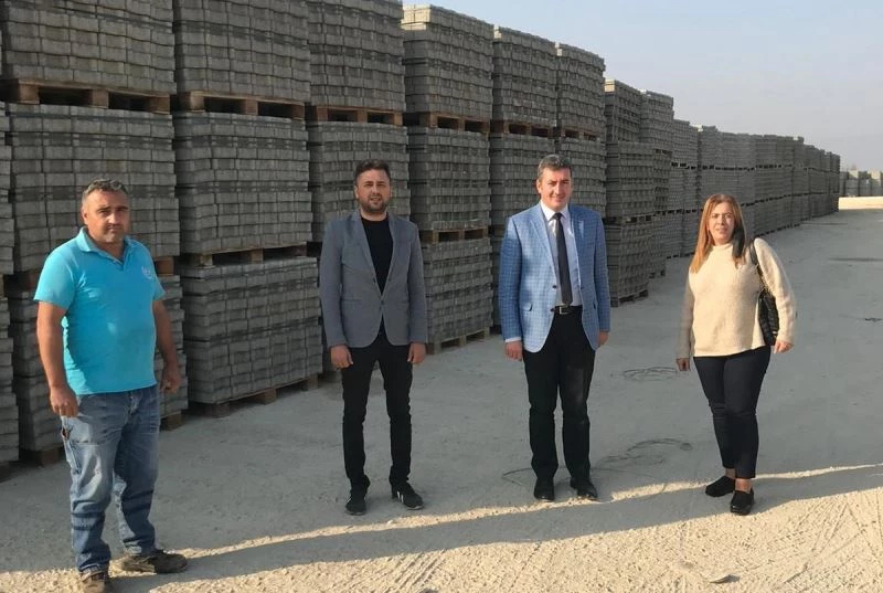 Büyükşehir alt ve üst yapı ihtiyaçlarını Salihli’deki üretim tesisinden karşılıyor
