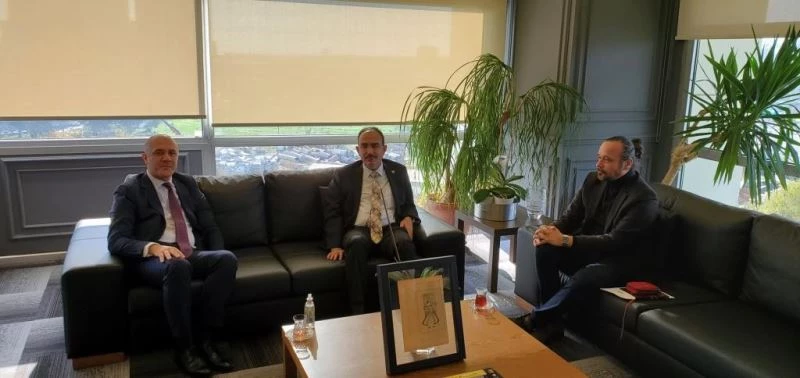 Üniversiteyle müşterek yapılabilecek çalışmaları değerlendirdi
