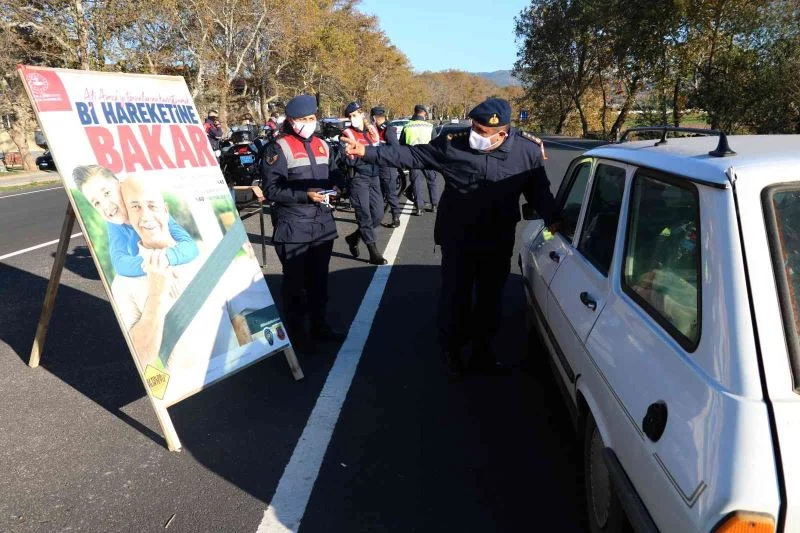 Çanakkale’de Güvenli Trafik Bi Hareketine Bakar Uygulaması yapıldı
