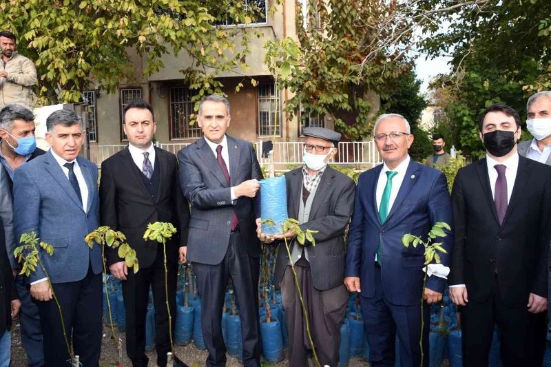 Adıyamanlı çiftçilere 25 bin ceviz fidanı dağıtıldı
