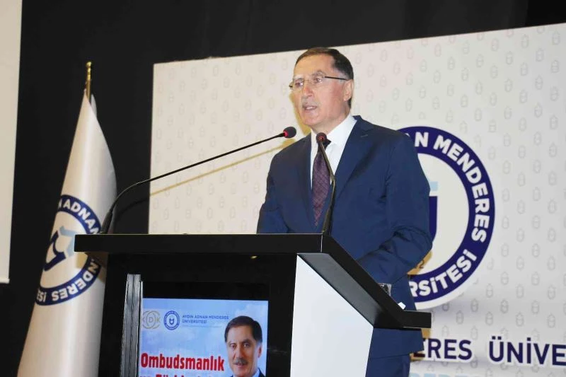 ADÜ’lü öğrencilere seslenen Kamu Başdenetçisi Şeref Malkoç: “2023 Türkiye’sinin yöneticileri olacaksınız”
