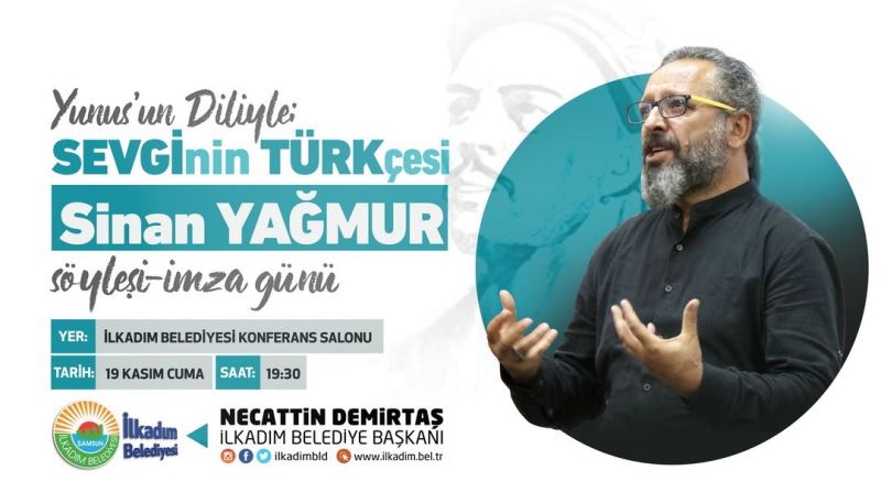 Sinan Yağmur’dan “Yunus’un Diliyle Sevgi’nin Türkçe” söyleşisi
