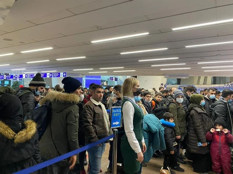 Irak, Belarus’taki Iraklı göçmenlerin tahliyesine başladı
