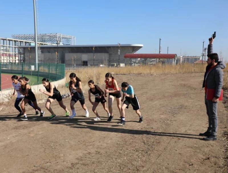 Dereceye girebilmek için koştular
