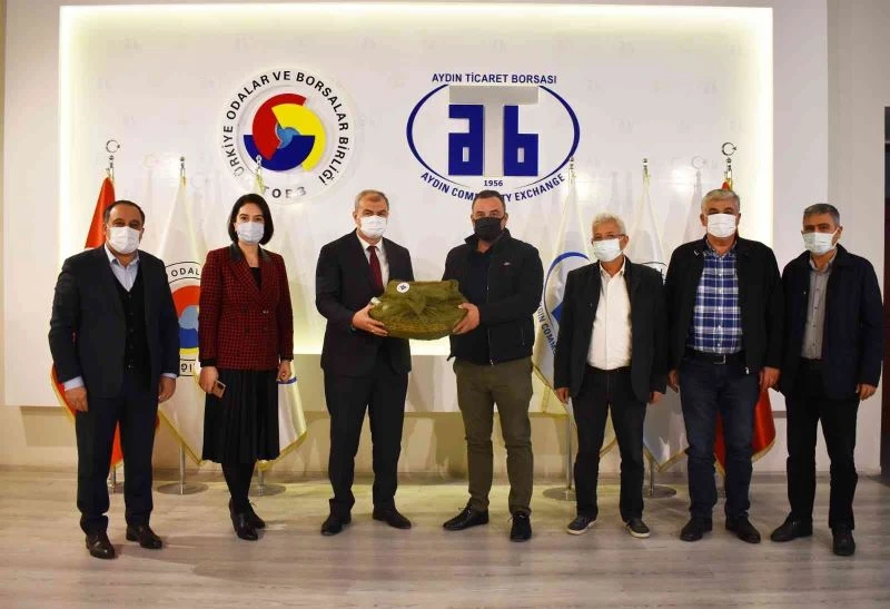 İl Milli Eğitim Müdürü Okumuş, Aydın Ticaret Borsası Başkanı Çondur ile bir araya geldi
