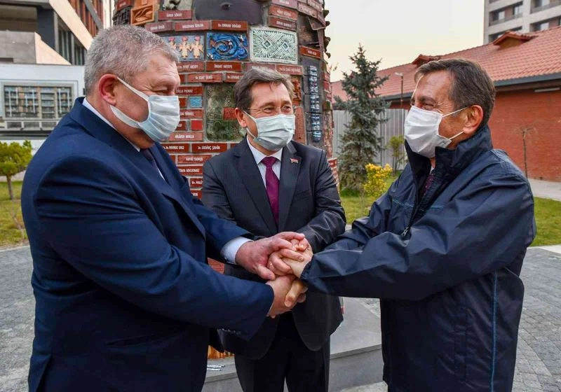 Belarus heyeti Tepebaşı’nı çok beğendi
