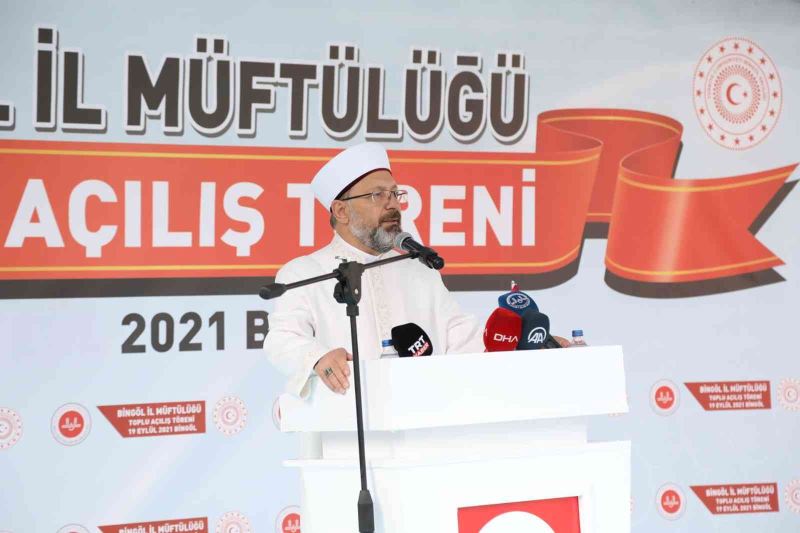 Diyanet İşleri Başkanı Erbaş: 